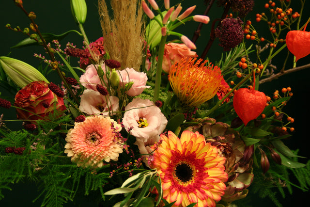 Boeket klassiek gebonden (rond)